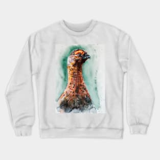 Red grouse Crewneck Sweatshirt